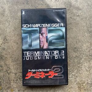 TERMINATOR 2: JUDGMENT DAY-　Japanese original VHS Excellent
